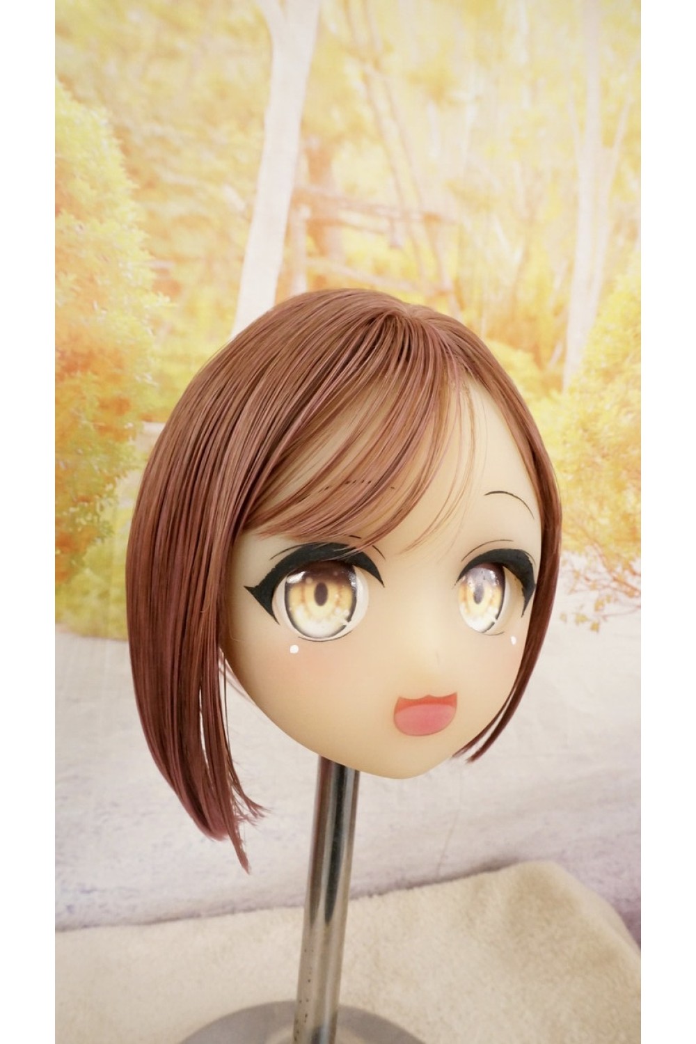 【中古】【O新古超美品】Aotume Doll #カスタムヘッド単品(145cm推奨)