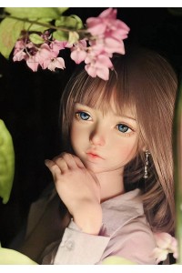 【新品】SHEDOLL 148cm Dカップ 朵朵（Duoduo）2.0 シリコンヘッド ラブドール ボディー材質など選択可能 掲載画像はフルシリコン材質 SHE 0038