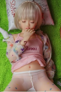 【国内検品済 新品未使用即納品】catdoll #Emelieヘッド (TPE製) 115cm 超リアルメイク あご関節 指関節OP 自立機能 EVO骨格 肌の色:アジアントーン