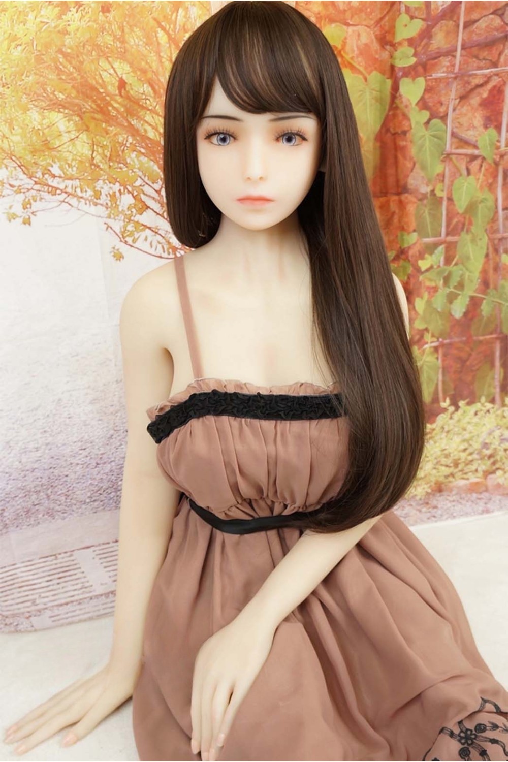 【美品】DOM DOLL 148cm Cカップ+WM Dolls #153 ヘッド ボディ超リアルメイクOP 中空胸 EVO新骨格 肌色 ナチュラル