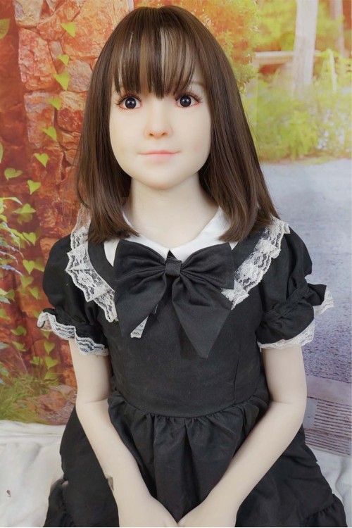 AXBDOLL #TD01Rヘッド 小都奈 142cm バスト平ら 全身リアルメイクOP 自立加工 新骨格 肌色 ホワイト