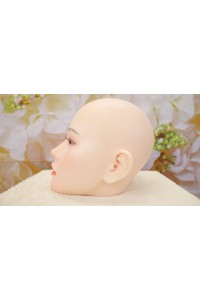 【美品】MZR Doll #1(Coko)ヘッド 硬めシリコンヘッド 眉毛と睫毛の植毛 視点移動 肌色 ナチュラル