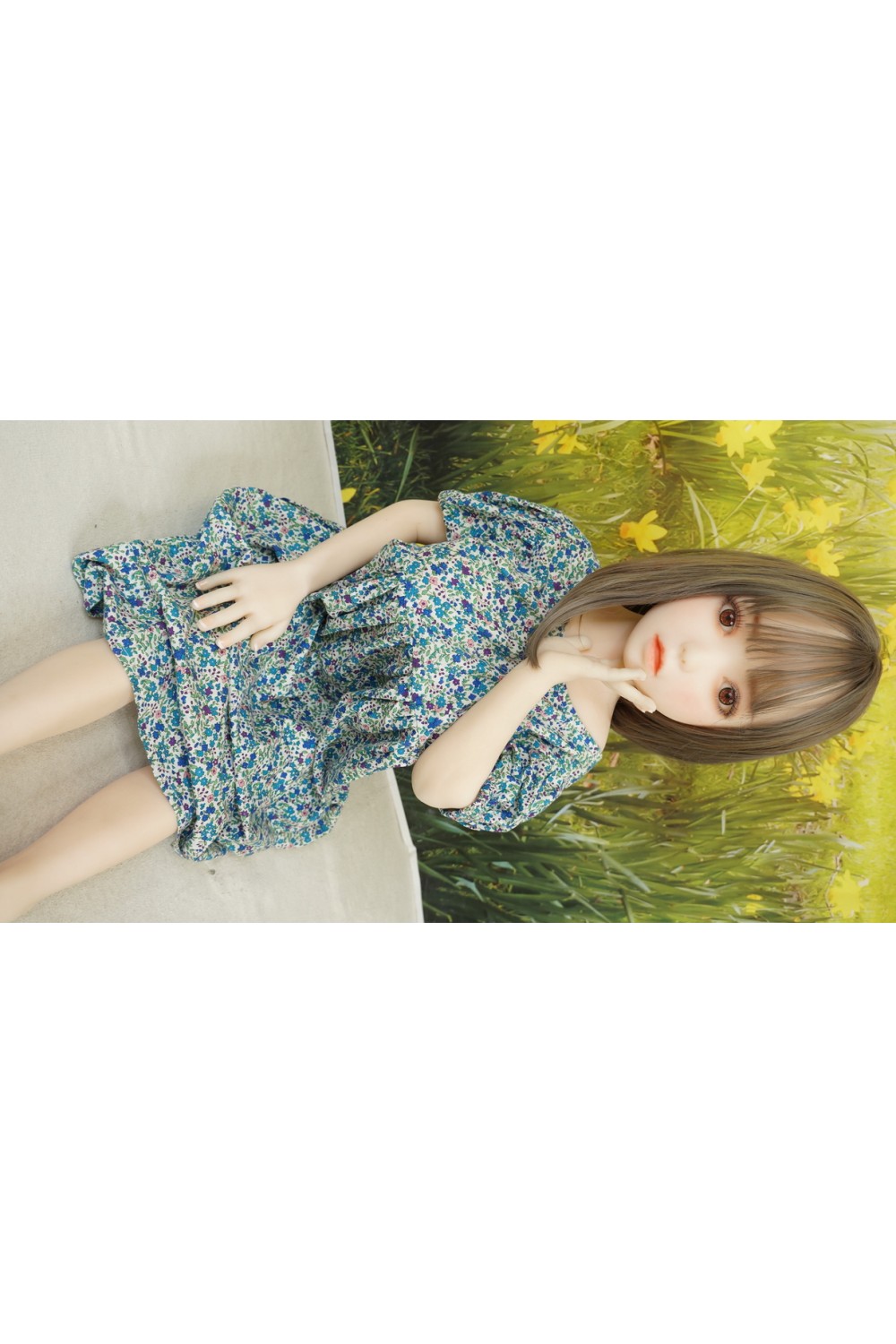 【中古】BVBN DOLL #28ヘッド 102cm Eカップ ゼリー胸 自立加工 新骨格 肌色 ナチュラル