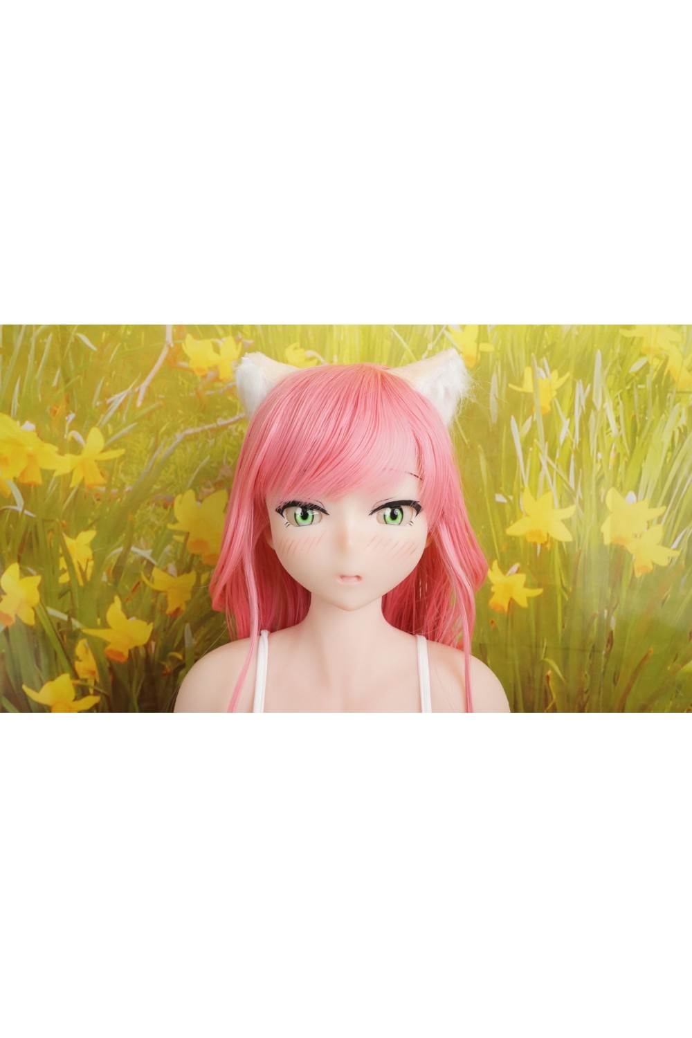 【O初心者応援パック 新品未開封即納品】 DollHouse168 色気美人 #ネコ娘 シリコンヘッド95cm Fカップ しっぽあり