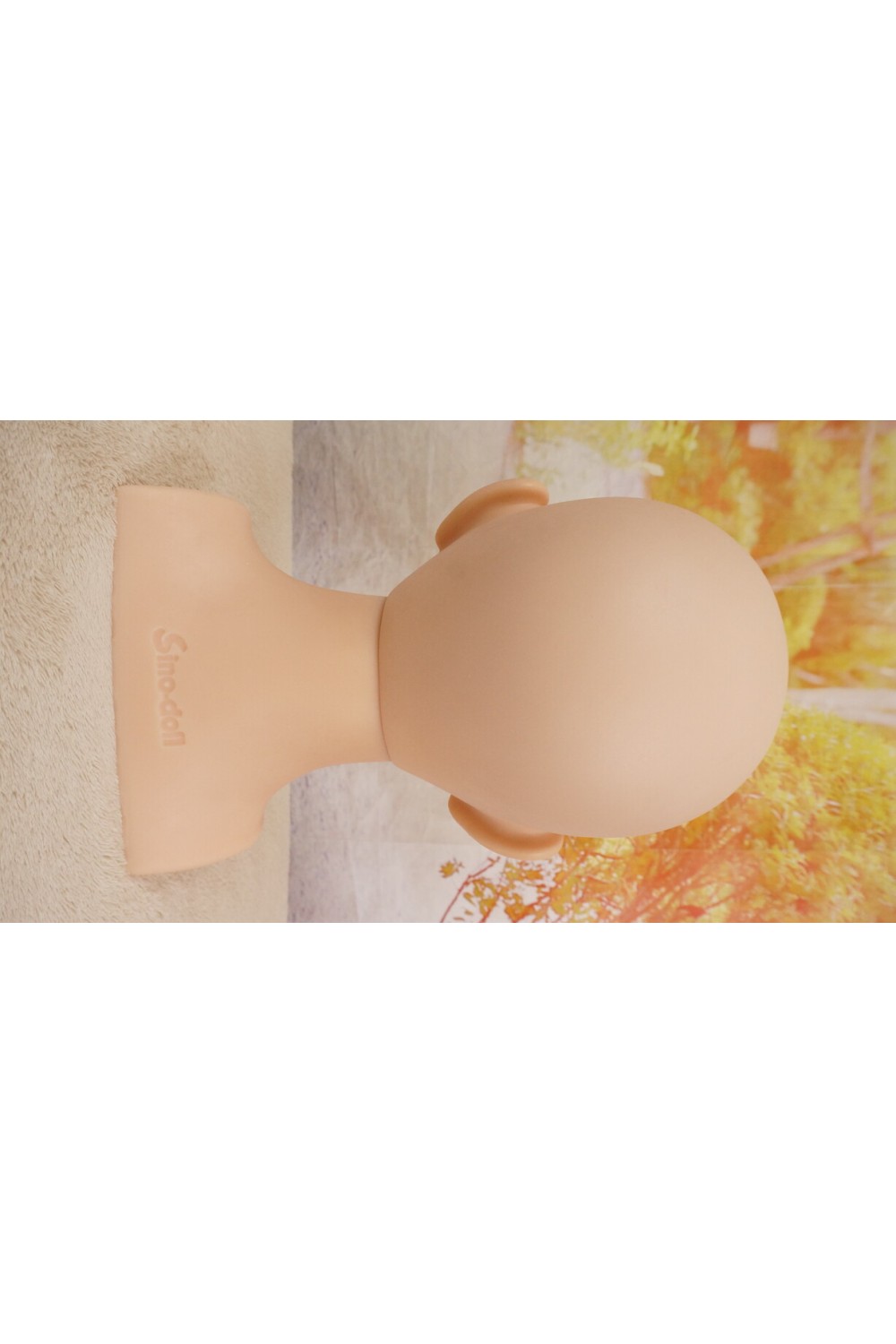 【中古】【O新古超美品 ホール未使用品】Bezlya Doll #珊瑚 高級職人メイクOP 硬質シリコンヘッド単品(155〜161xcm推奨)