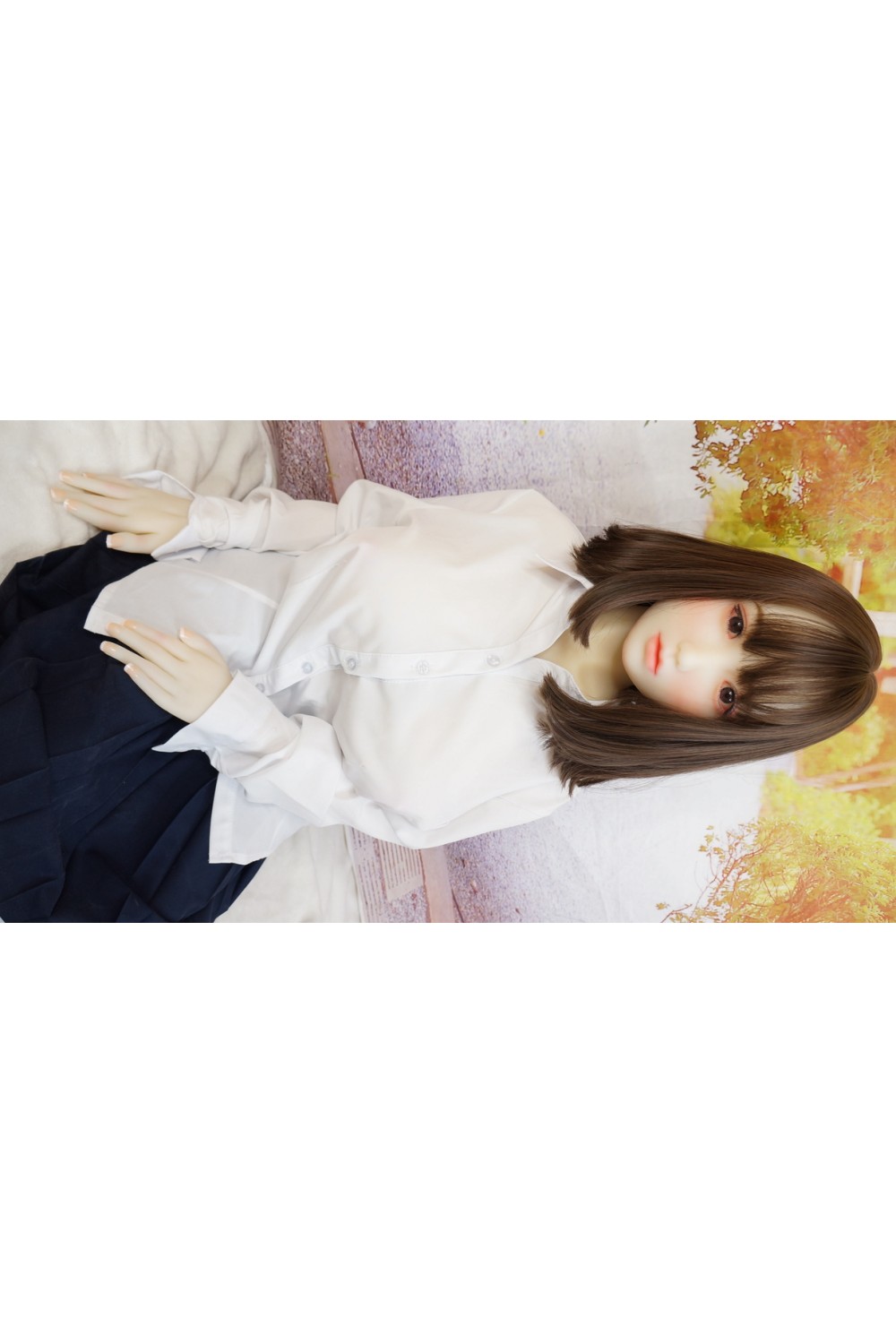 AXB DOLL #116 140cm バスト大 中空胸 新骨格 肌色 ホワイト