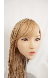 【中古】【O新古超美品 ホール未使用品】WAXDOLL #GE57Z軟性シリコンヘッド単品(165〜172cm推奨)