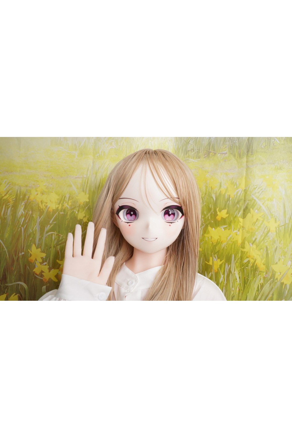 【O初心者応援パック 新古超美品ホール未使用品】MOZU DOLL # 星火ちゃん硬めビニールヘッド148cm Cカップ