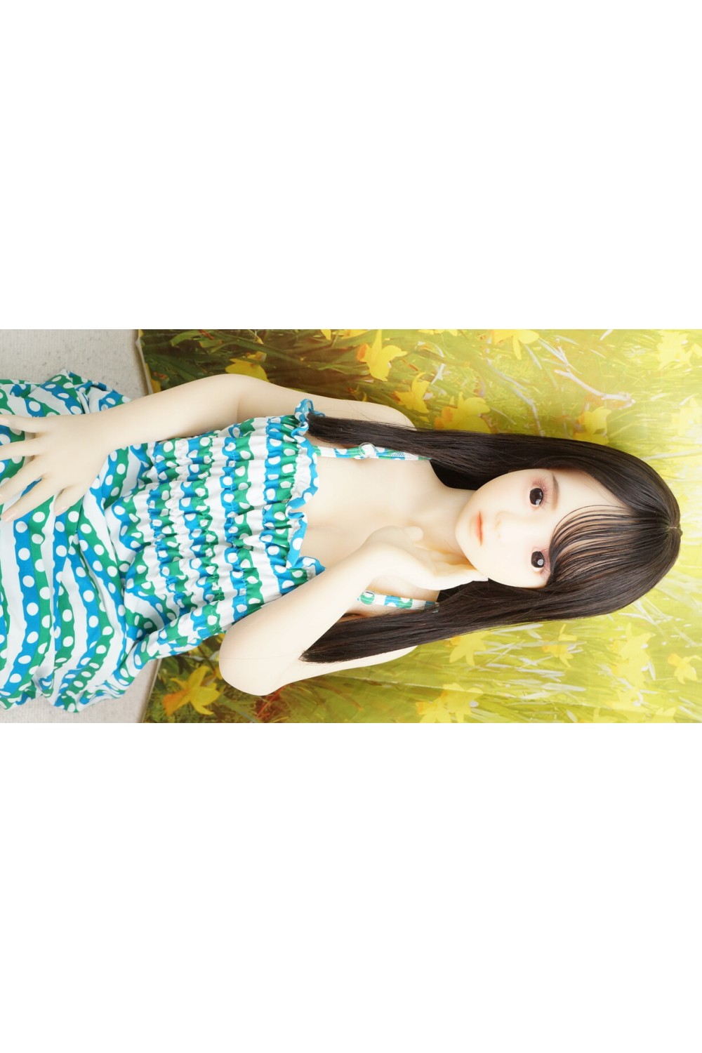 【中古】【中古美品】Raineed #B22ヘッドフィギュア 全身 等身大 100.05cm TPE 新骨格