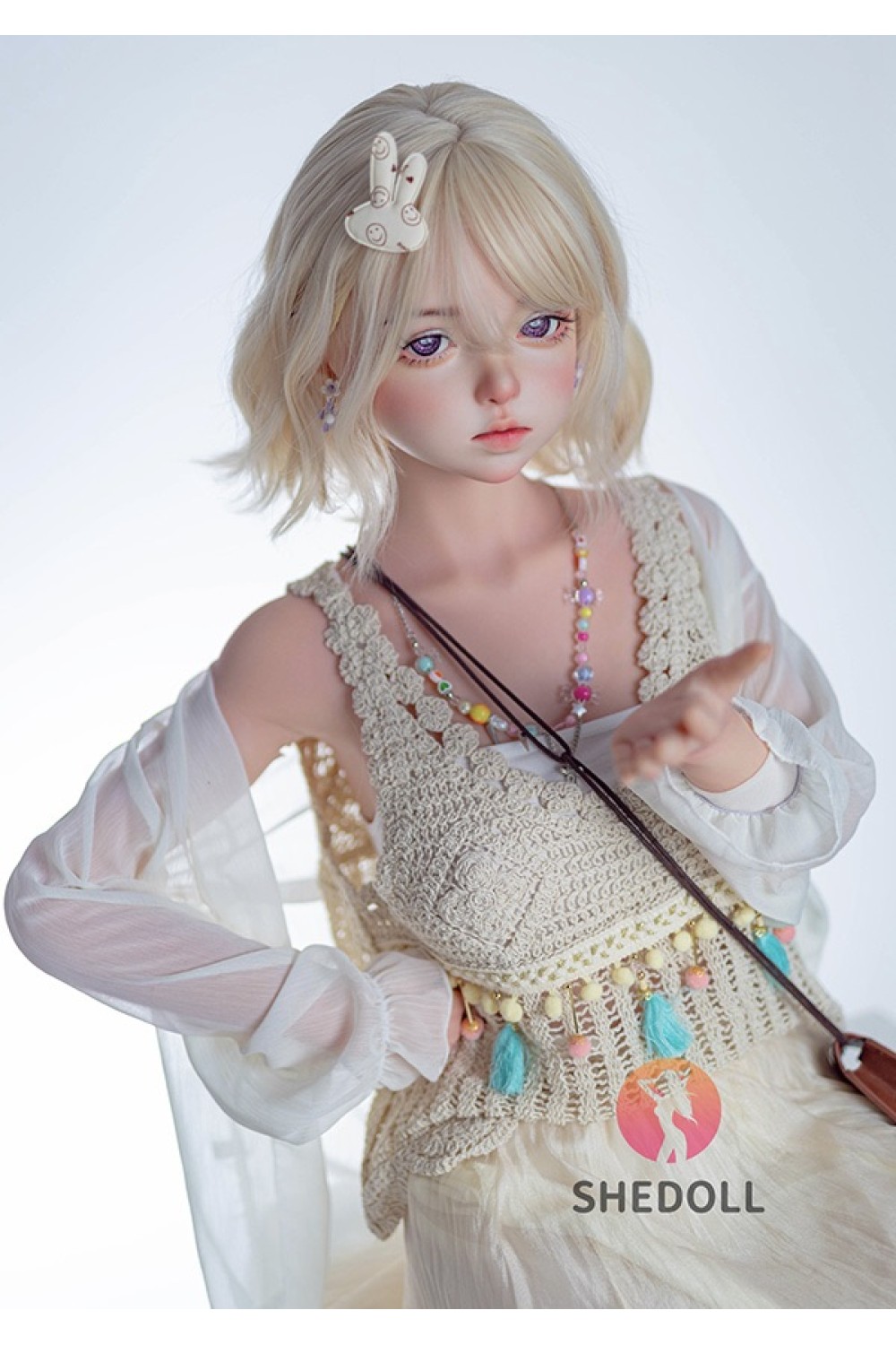 【新品】SHEDOLL 148cm Dカップ 朵朵（DuoDuo）2.0 ヘッド ラブドール ボディー材質など選択可能 カスタマイズ可能 掲載画像はフルシリコン製 SHE 0069