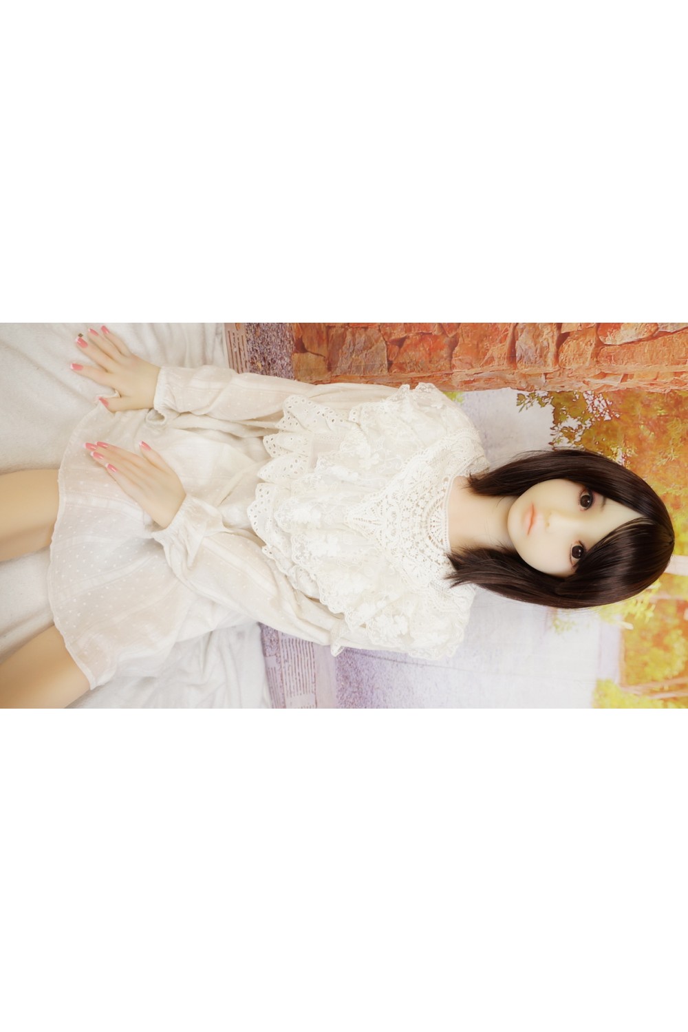 WM Dolls Mini #204 138cm Eカップ ゼリー胸OP ボディリアルメイクOP 新骨格 肌色 ナチュラル
