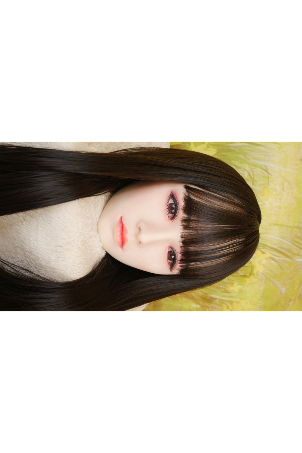 【超美品】COSDOLL #33 軟性シリコンヘッド 視点移動 肌色 ナチュラル