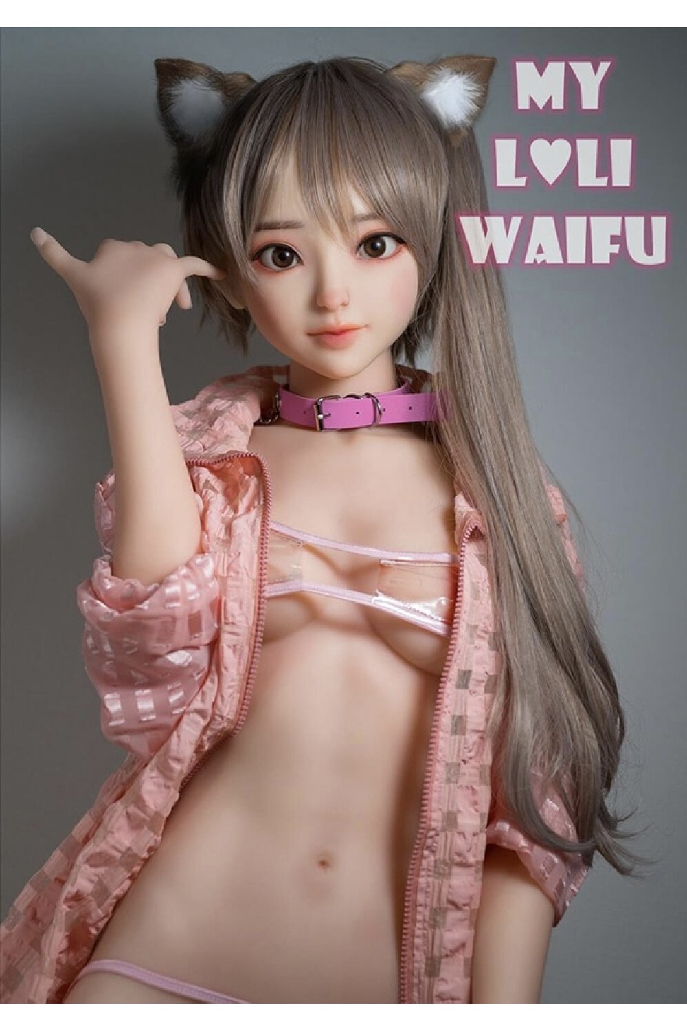 【新品】My Loli Waifu 148cm Bカップ ALI 阿离ヘッド 略称MLWロり系ラブドール TPE材質ボディー ヘッド材質選択可能 メイク選択可能 MLW 0027
