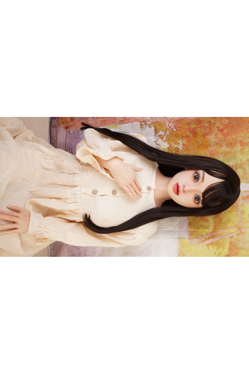 【初心者応援パック 中古超美品】Missdoll（旧Bezlya）#鈴蘭軟性シリコンヘッド149cm Cカップ【フルシリコン製】