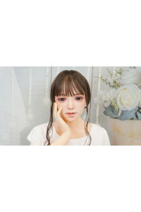 【初心者応援パック 美品】Real Girl #R51硬めシリコンヘッド 148cm Cカップ 衣装付属 ヘッド職人メイクOP ボディリアルメイクOP ゼリー胸 眉毛の睫毛の植毛 視点移動 自立加工OP 軽量化ボディOP EVO新骨格 肌色 ナチュラル