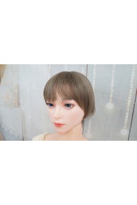【中古】WAXDOLL #GE57Z-4 硬性シリコンヘッド＋ILDoll 160cm Eカップボディ 超リアルメイク ゼリー胸 視点移動 新骨格 肌色 ナチュラル