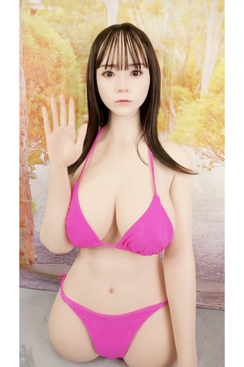【中古】【初心者応援パック 新古超美品】FANREAL #F8 Qian ROS（模擬口腔+オーラル機能＋顎関節あり)軟質シリコンヘッド 95cm Ｇカップ ハードハンドOP 旧型球体指関節 シリコントルソー 軽量化ボディ 【フルシリコン製】【オプション多数】