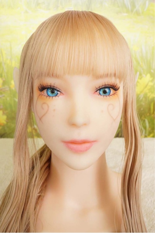 【新古超美品】SEDOLL #22 (Bタイプメイク )エルフヘッド 肌色 ナチュラル TPEヘッド単品