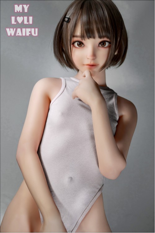【新品】My Loli Waifu 略称MLW ロリ系ラブドール 138cm AAカップALI 阿离ヘッド TPE材質ボディ+シリコンヘッド メイク選択可能 MLW 0012