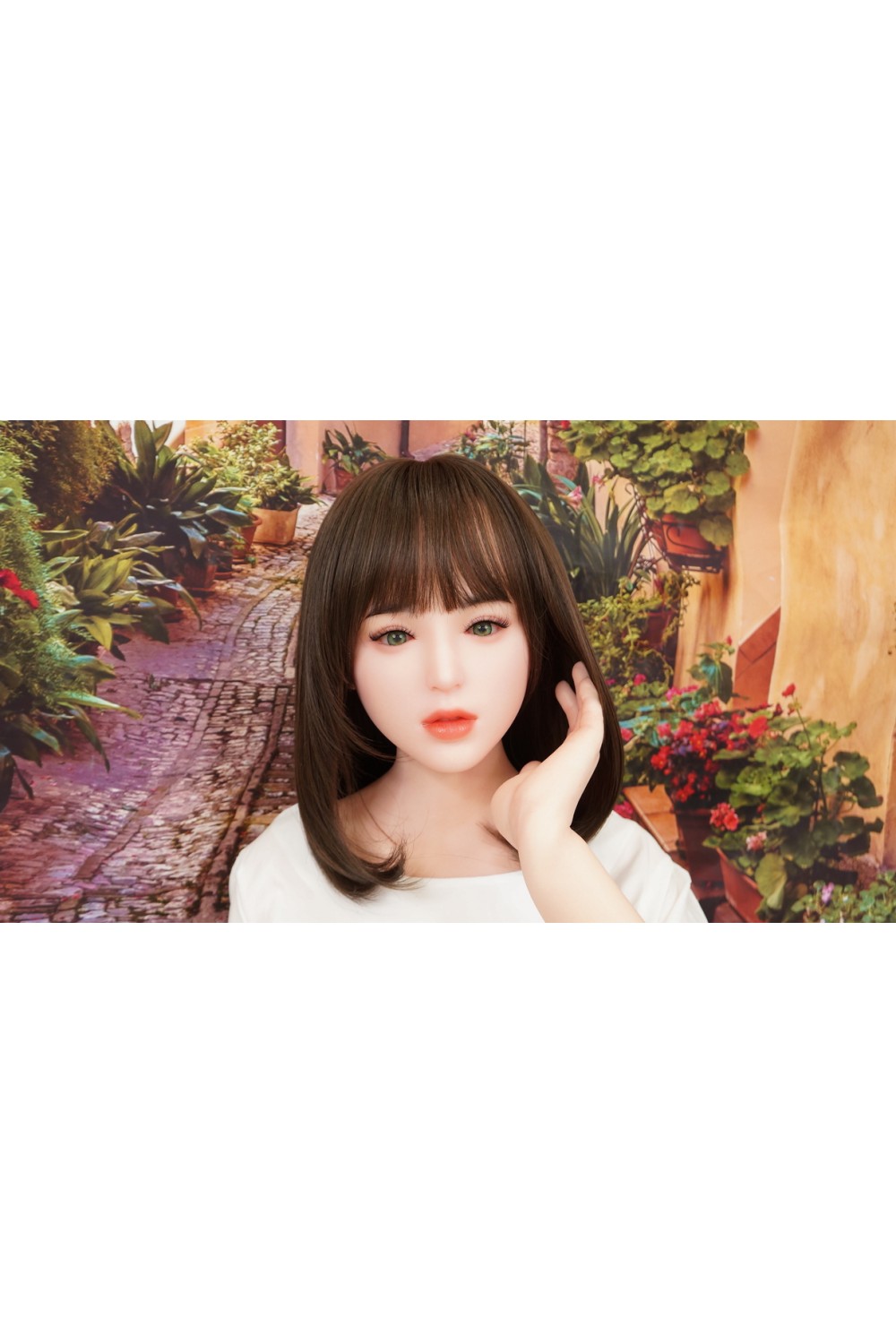 【初心者応援パック 新古美品】アート技研(Art-doll) #M1 澪(みお)ヘッド-オーラル機能なし(ほくろ無し)ヘッド 新発売 148cm Dカップ M16ジョイント汎用版 衣装付属 超リアルメイク 胸の柔らか仕上げ 眉毛と睫毛の植毛OP 視点移動 指関節 自立加工 新骨格 肌色 ピンク