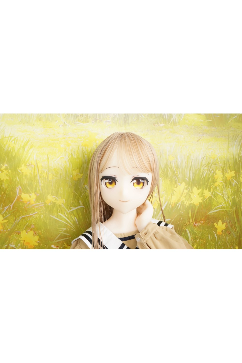 【O初心者応援パック 新古超美品ホール未使用品】Aotume Doll #カスタムヘッド135cm AAカップ 细身タイプ