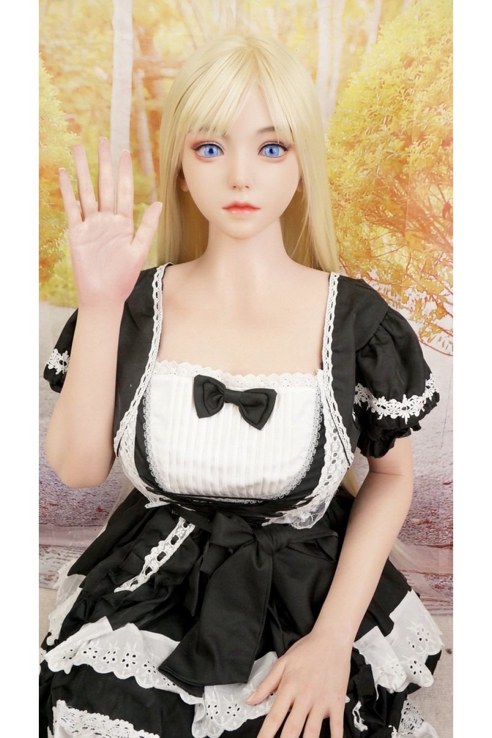 【中古】【初心者応援パック 新古超美品】Bezlya Doll #風鈴シリコンヘッド 職人メイク 髪の毛の植毛OP 155cm Fカップ 2.2CFシリーズ ボディのリアルメイク 軽量化ボディ 【フルシリコン製】【オプション多数】