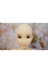 AXB Doll #84ヘッド 140cmCカップ バスト中 中空胸 自立加工 視線移動 肌色 ホワイト