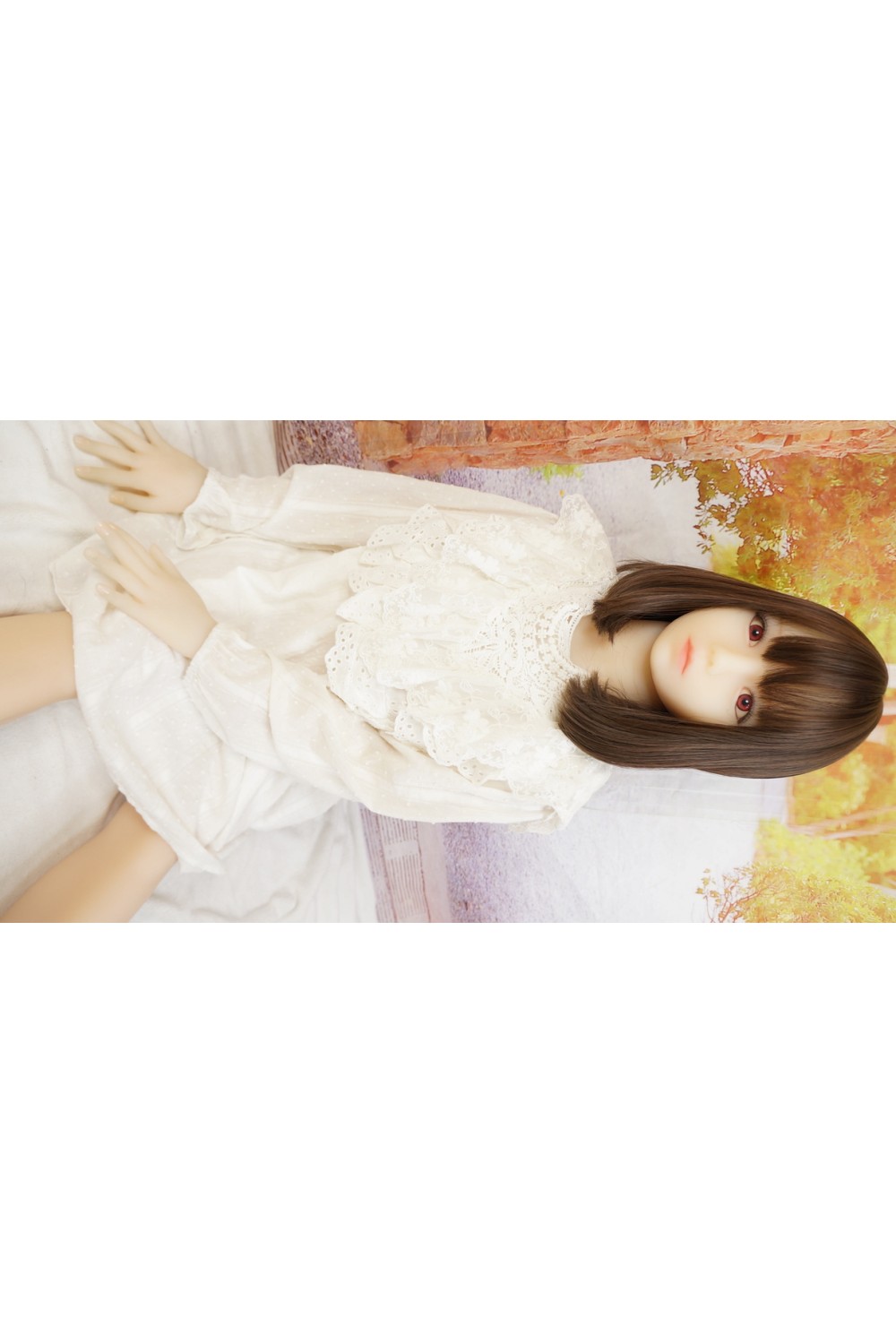 MOMODOLL #りのRino 138cm 微乳 自立加工OP EVO骨格 肌色 ノーマル
