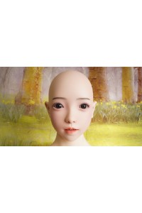 【初心者応援パック 美品】SHEDOLL #洛小夕（Luoxiaoxi）模擬口腔+オーラル機能＋顎関節ありの軟質ヘッドOP 158cm Cカップ 衣装付属 ゼリー胸 眉毛と睫毛の植毛 視点移動 EVO新骨格 肌色 ナチュラル