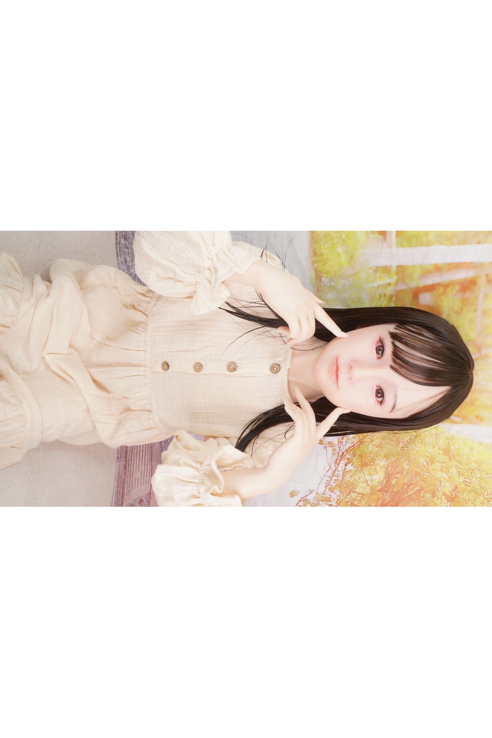 【中古】【初心者応援パック 新古超美品】 catdoll #Ya ソフトシリコンヘッド＋My Loli Waifu 138cm AAカップ 【フルシリコン製】
