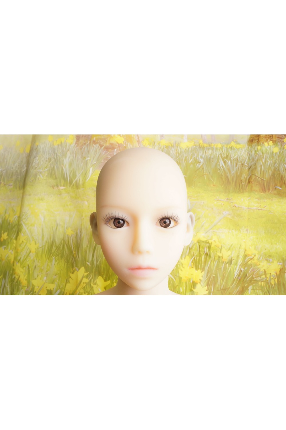 【中古】Momodoll #凉子りょこヘッド 138cm Aカップ 一体型舌OP 自立加工OP EVO骨格 肌色 ノーマル