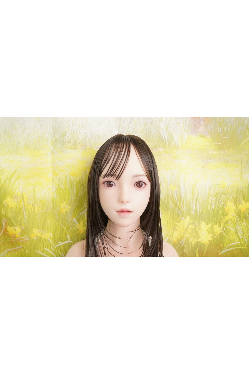 【O新古超美品 ホール未使用品】Real Girl #M1硬めシリコンヘッド 95cm普通乳 トルソー (A工場製) 【フルシリコン製】