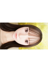 【O中古美品】蛍火日記 #莲（Lian）軟性シリコンヘッド（オーラル可能、描く眉毛と付け睫毛） 単品(160〜170cm推奨)