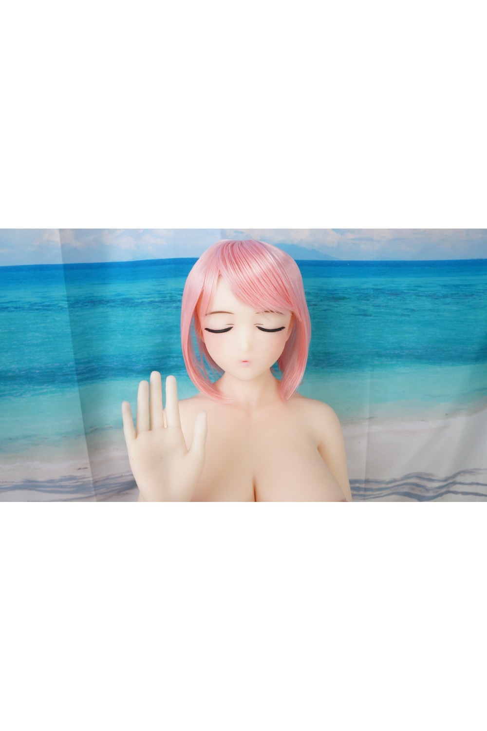 【O新品未使用即納品】 DollHouse168 色気美人 #RicoB瞑り目タイプヘッド 110cm Gカップ