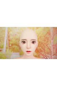 【中古】【O初心者応援パック 新古超美品ホール未使用品】蛍火日記 #菜々子硬めシリコンヘッド（口開閉機能あり、オーラル可能、眉毛と睫毛植毛付き） 159cm Eカップ 【オプション多数】