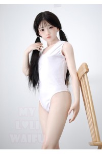 【新品】My Loli Waifu 略称MLWロり系ラブドール フルシリコン製 138cm AAカップ 陽葵Haruki頭部 メイク選択可能 MLW 0032