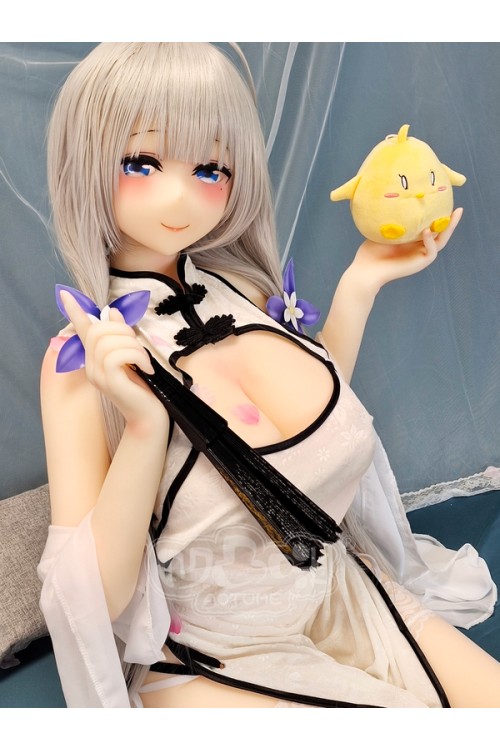 【新品】新発売 Aotume Doll ヘッド及びボディー材質選択可能 アニメドール 155cm Hカップ #93 イラストリアス AOT 0042