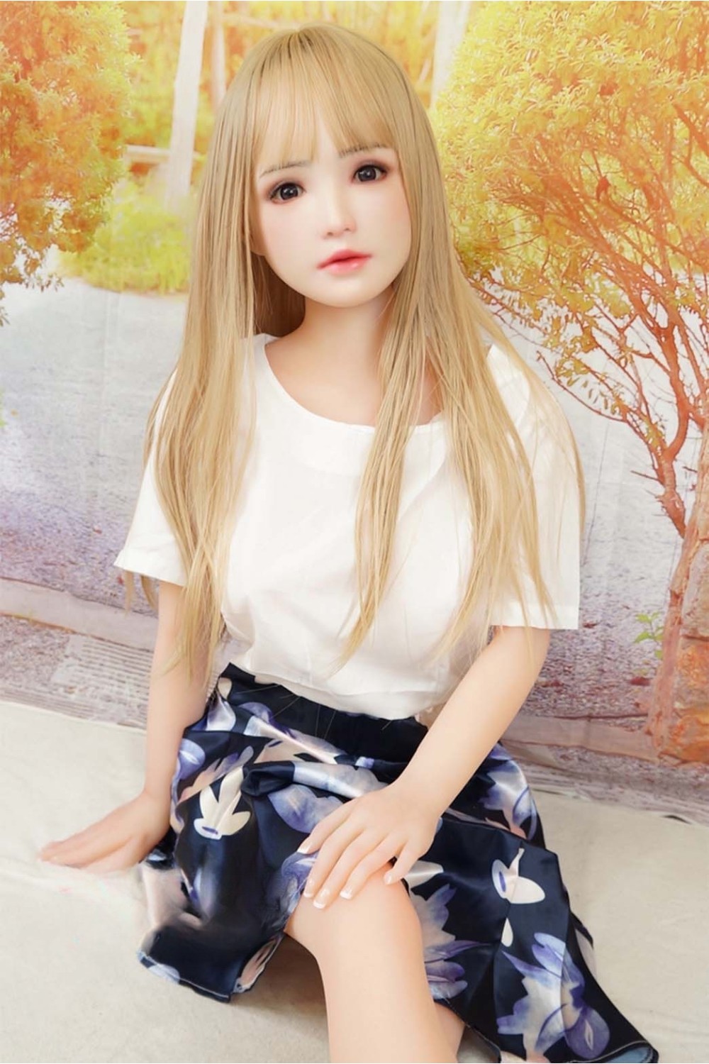 【初心者応援パック 新古美品】Real Girl (A工場製) #R43 硬めシリコンヘッド 148cm Cカップ 衣装付属 ヘッド職人メイクOP ボディ超リアルメイクOP ゼリー胸 指関節OP 眉毛と睫毛の植毛 視点移動 EVO新骨格 肌色 ナチュラル