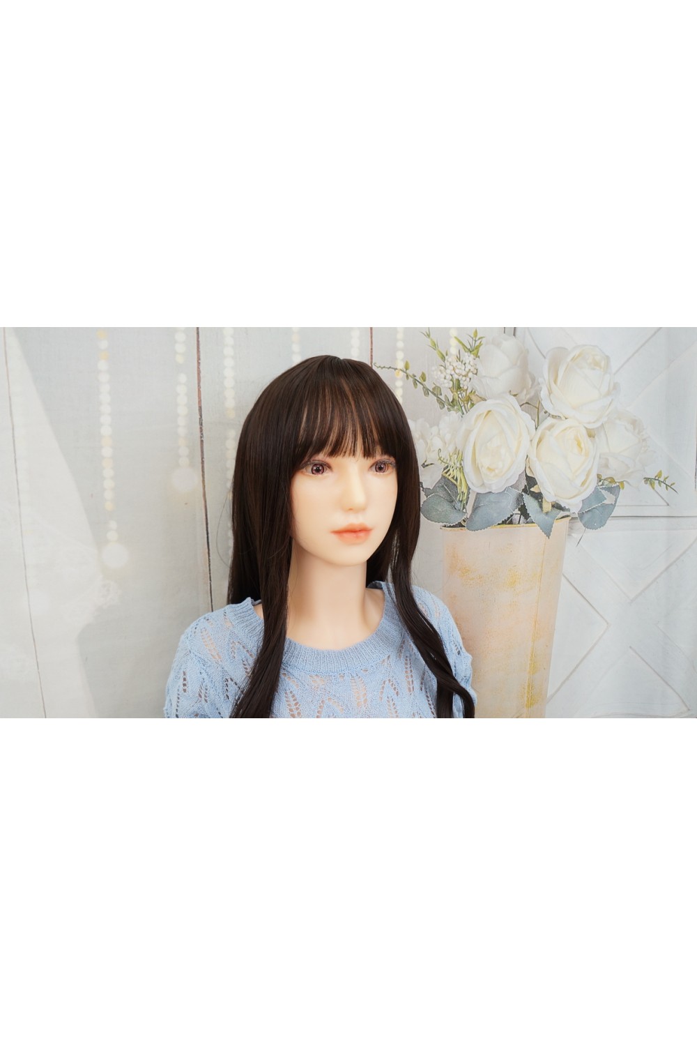 【中古】Sino Doll #30ヘッド 161cm Eカップ 各所柔らか仕上げ 全身BRメイク 視点移動 新骨格 肌色 ナチュラル
