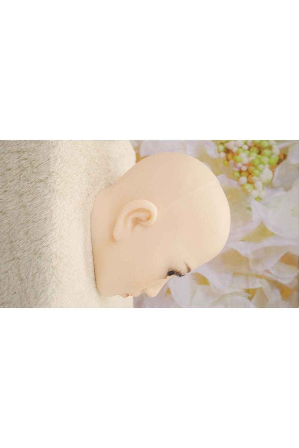 【中古】Sanhui Doll #Yukiヘッド 肌色 ナチュラル シリコンヘッド単品