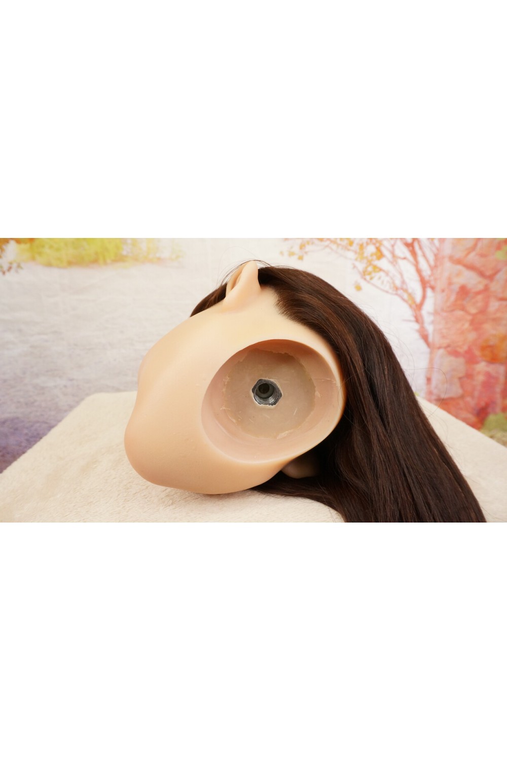 【中古】【O新古超美品】MZR Doll #2(Yuki)硬めシリコンヘッド単品 髪の毛の植毛OP (160cm推奨)