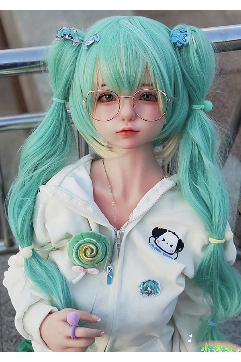 【新品】SHEDOLL 148cm Dカップ 艾琳（エイリン）ヘッド 初音ミクコス エルフ耳 ラブドール ボディー材質など選択可能 カスタマイズ可能 掲載画像はフルシリコン製 SHE 0039