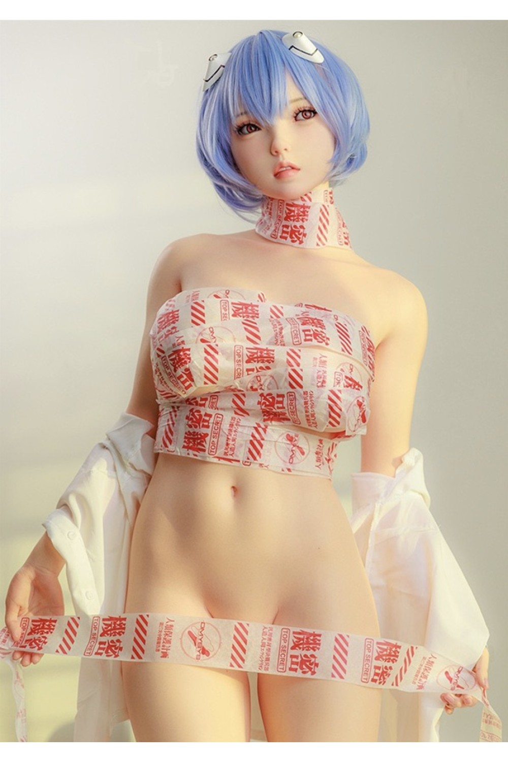 【新品】23kg 人造人 Houyu後遇 フルシリコン製ラブドール 150cm Eカップ 伊娃eva Houyu&RZRDOLLコラボ製品 HOU 0005