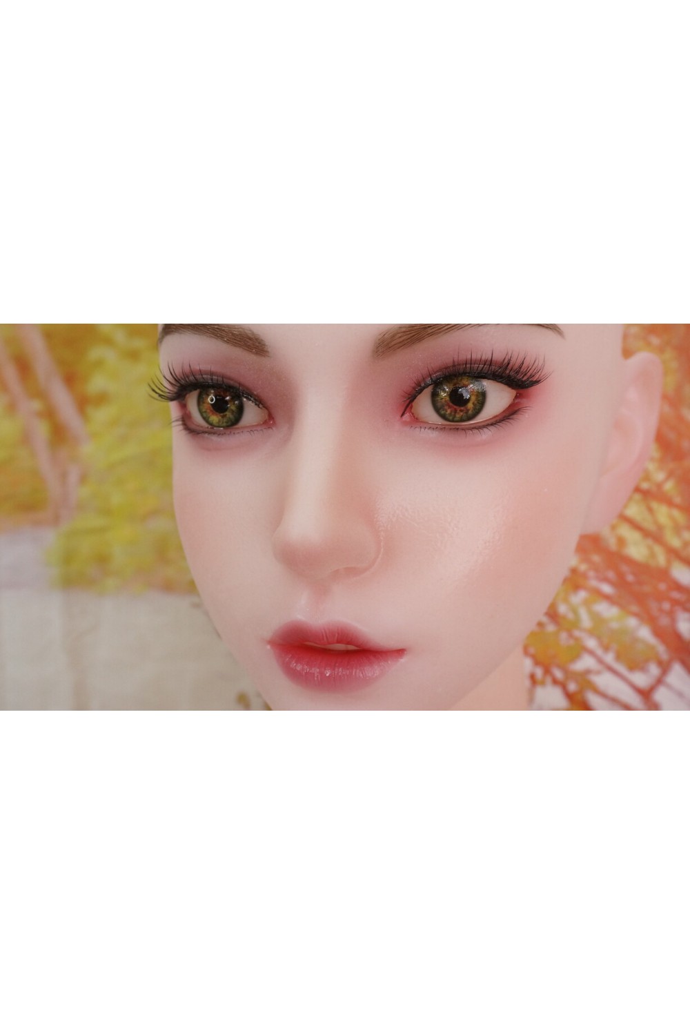 【O初心者応援パック 国内検品済 新品未使用即納品】Yearndoll #Y206-3軟性シリコンヘッド（口開閉機能&オーラル&模擬口腔付き） 163cm Eカップ 【進化版-リアル皮膚メイク付き】