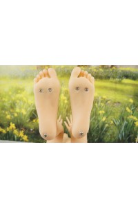 【中古】CATDOLL #小微 Vivianヘッド＋My Loli Waifu 150cm Cカップ ヘッド 超リアルメイク付き ボディリアルメイクOP ゼリー胸 あご関節(口可動)あり 自立加工OP 視点移動 陰毛植毛OP EVO新骨格 肌色 ナチュラル