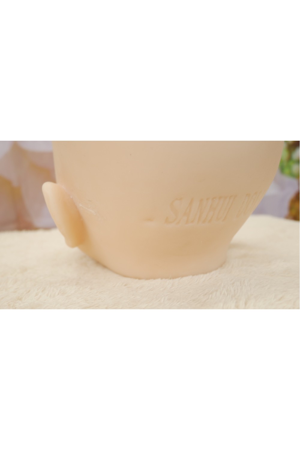【中古】Sanhui Doll #Yukiヘッド 肌色 ナチュラル シリコンヘッド単品