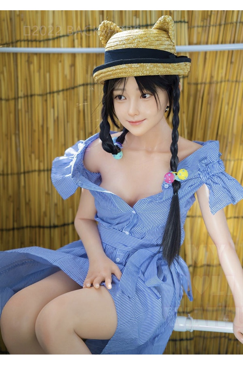 【新品】My Loli Waifu 略称MLWロり系ラブドール フルシリコン製 138cm Bカップ Rena頭部 メイク選択可能 MLW 0035