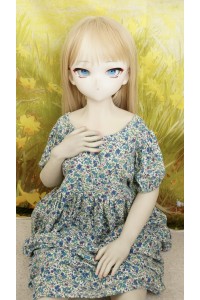 【中古】【中古美品】MOZU DOLL#薄荷ちゃんソフトビニール製ヘッド115cm バスト大