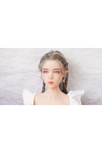【初心者応援パック 中古超美品】Qita Doll #琪琪（qiqi）ELFヘッド76cm 【フルシリコン製】