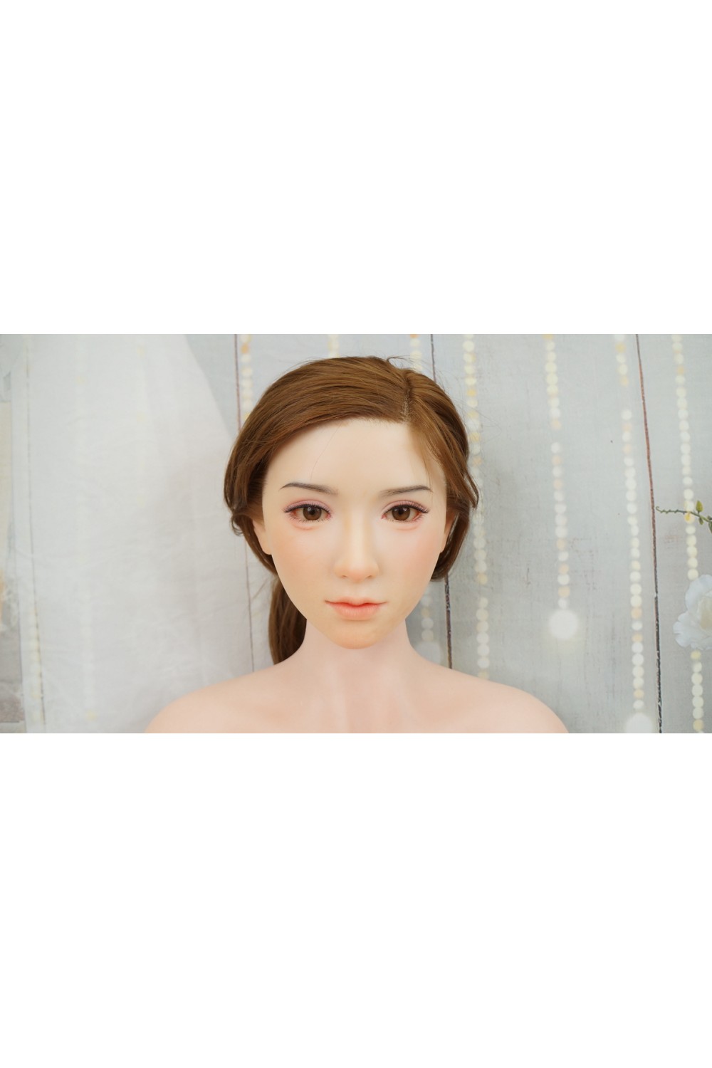 【初心者応援パック 新古美品ホール未使用品】BB Doll #C37ヘッド ＋Starpery 174cm Dカップ 衣装付属 全身リアルメイク ゼリー胸 髪の毛の植毛OP 眉毛の植毛 視点移動 指関節OP 自立加工OP 陰毛の植毛OP 新骨格 肌色 ナチュラル